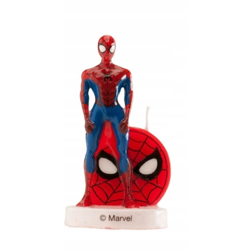 Świeczka figurka na tort świeczki dekoracje Spider-Man